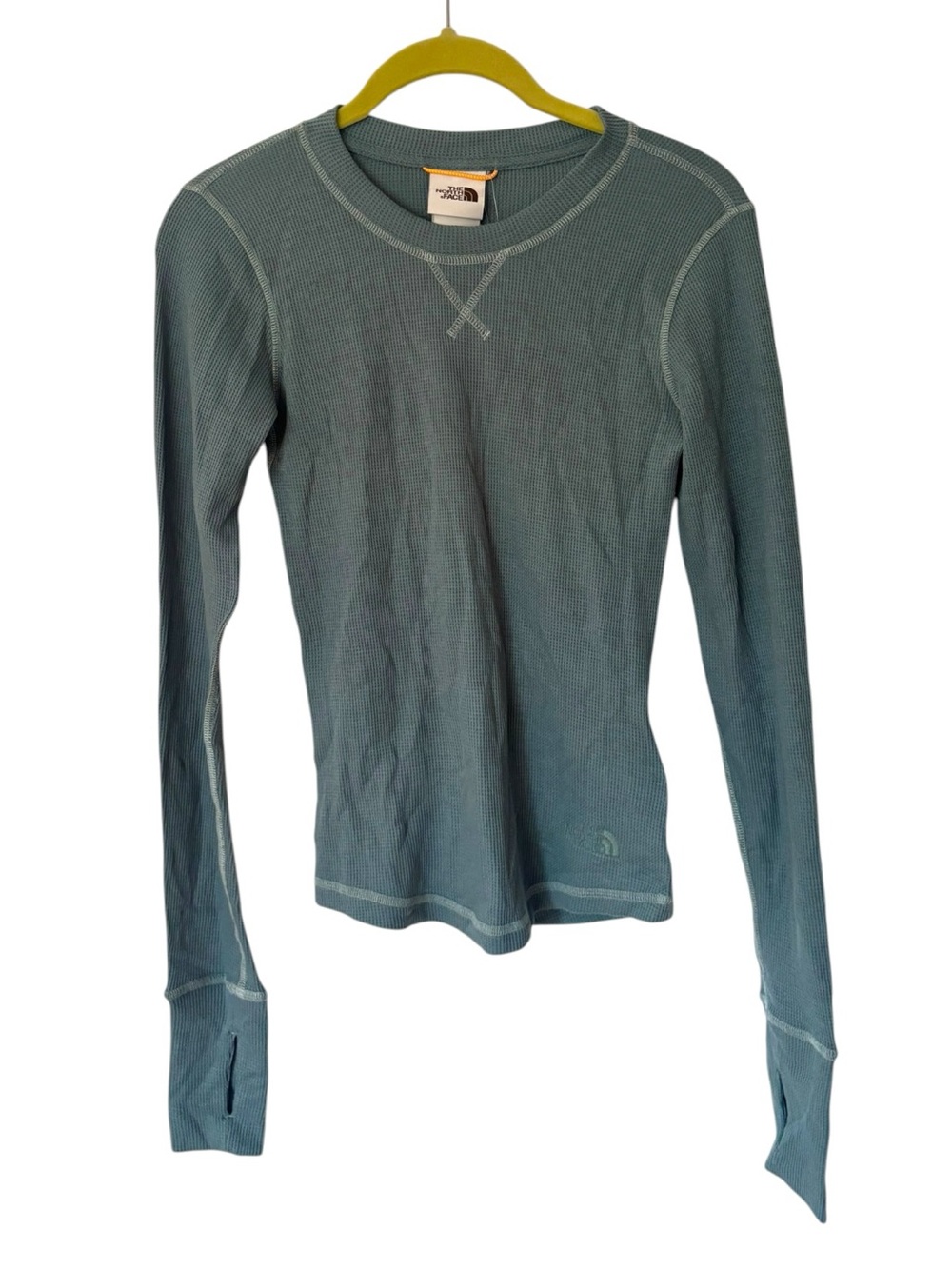 North Face Sunpeak Longsleeve Waffle Top - Picture 2 of 4